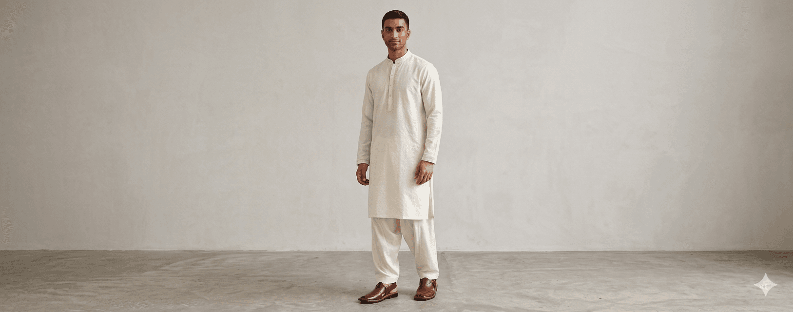 Generated full-body fashion visual from the example prompt